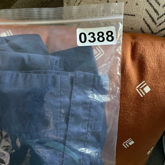 Lauren Ralph Lauren Cotton Poplin Shirtdress 12P Navy Blue - Picture 9 of 10